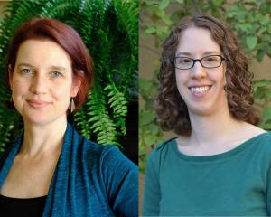 Headshots of Sarah Nelson and Stephanie Gogarten