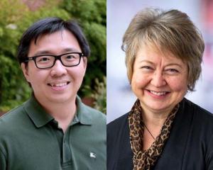 Headshots of Gary Chan and Garnet Anderson