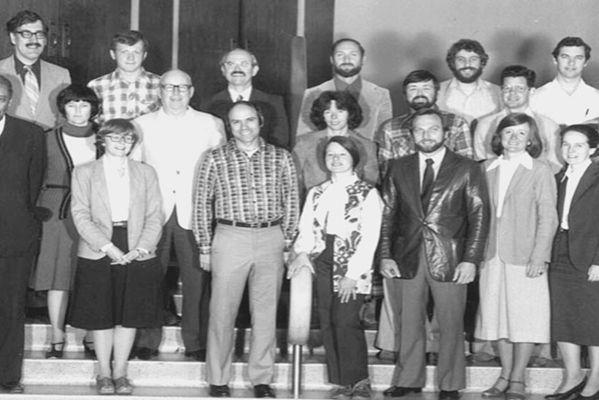 Early photo of UW Biostatistics faculty