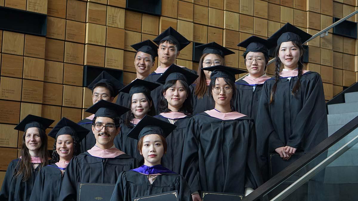 Group photo of the UW Biostatistics MS Capstone program class of 2025